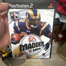 Madden 2003 - Sony Playstation 2 PS2 w/ Book