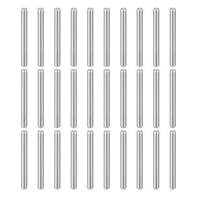 55pcs Dowel Pins M1.5 x 16mm 304 Stainless Steel Shelf Support Peg Pin Rod