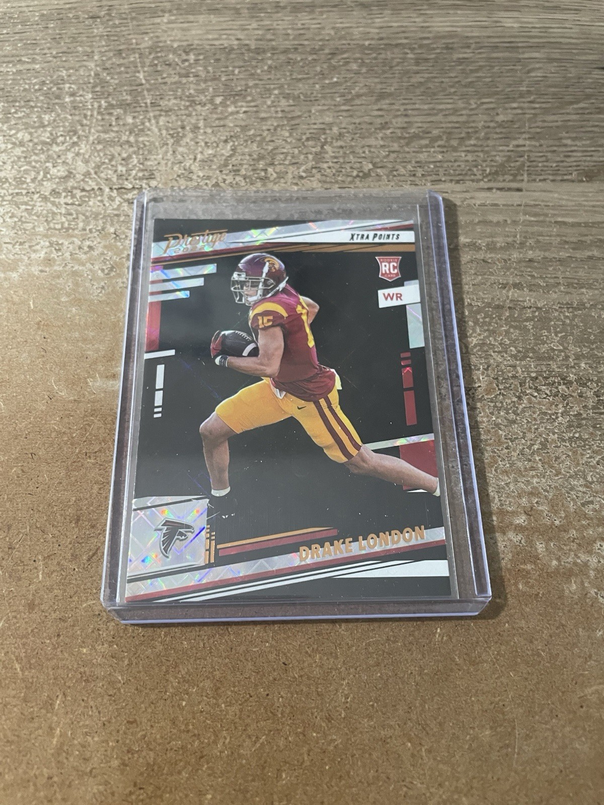 2022 Panini Prestige #309 Drake London Xtra Points Diamond
