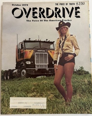 Oct 1979 Overdrive Magazine Mack GMC Peterbilt Advertising Trucker Truck Driver