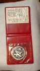 RARE 1970 GUINEI .999 SILVER 100 PESETAS PROOF COIN WITH DISPLAY SHEATH AND COA!