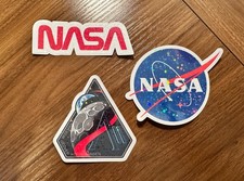NASA Logo Water Resistant Vinyl Sticker