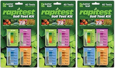 1601 Rapitest Soil Test Kit, 40 Count (3 Pack)