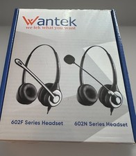 Wantek A602F USB-C Wired Mono Headset Noise Canceling Mic New Sealed Office