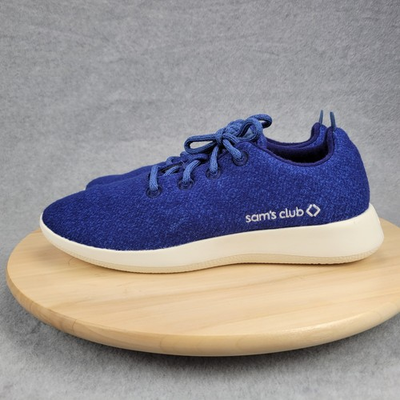 #ad Allbirds Sams Club Women#x27;s 11 Wool Runner Blue Merino Lace Up Sneaker $38.00