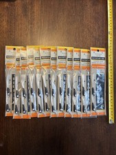 Lot Of 12 Redfish Rigs 1/4 Oz Speck Trout Sand Trout Drum Bucktail Jigs Twin Rig