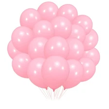 300 Light Pink 12" Latex Balloons for Party Decorations - Weddings, Baby Showers