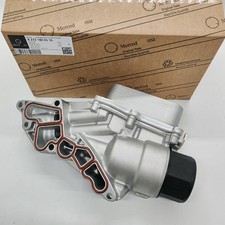 Oil Filter Housing With Oil Cooler For Benz C230 W203 C E G ML S SLK-Class