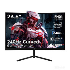 KTC H24S17P 24'' Curved 240Hz Gaming Monitor FHD 1500R Computer Monitor 1080P