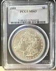 1889 Morgan Silver Dollar $1 PCGS MS63 Philadelphia Cert 7188.63/20768456