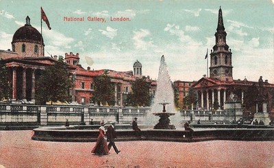 National Gallery London Postkarte um 1908 (H893)