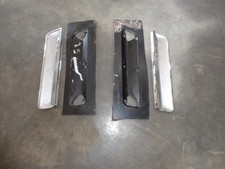 1966 Ford Fairlane Gt Hood Inserts Ornaments With Mount Cut Outs 66