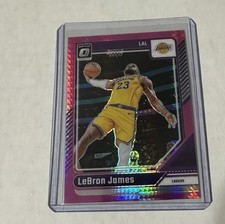2024-25 Panini Optic LeBron James Pink Hyper