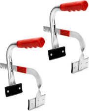 2 Pack Battery Carrier Lifting Clamp Rack 5-7 Inch Heavy Duty Rubber Pads Kit HD