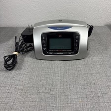GE 29297GE3-A Clock Radio Telephone AM/FM Dual Alarm CID Backlit LCD TESTED