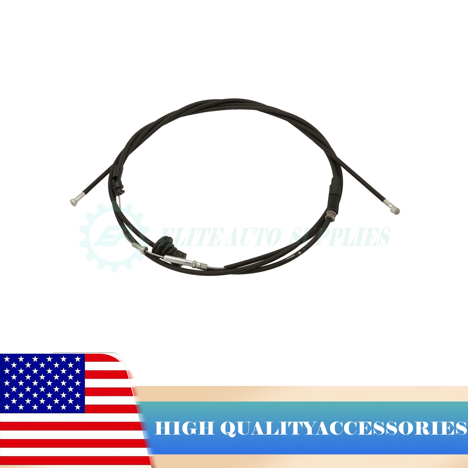 NEW 3W0823531 Front Hood Unlock Cable Fit Bentley Continental GT GTC Flying Spur