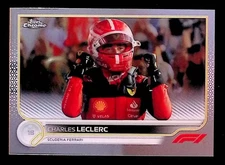 Charles Leclerc 2022 Topps Chrome Formula 1 #27 Scuderia Ferrari
