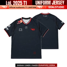 2025 T1 Uniform Jersey OFFICIAL Goal Studio League of Legends  *US-duty Paid