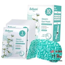 Steam Eye Mask, 10Packs Heated Eye Mask, Self Heating Disposable SPA Unscented