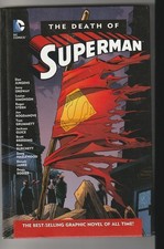 THE DEATH OF SUPERMAN Warner Home Video Edition Hard Cover Book