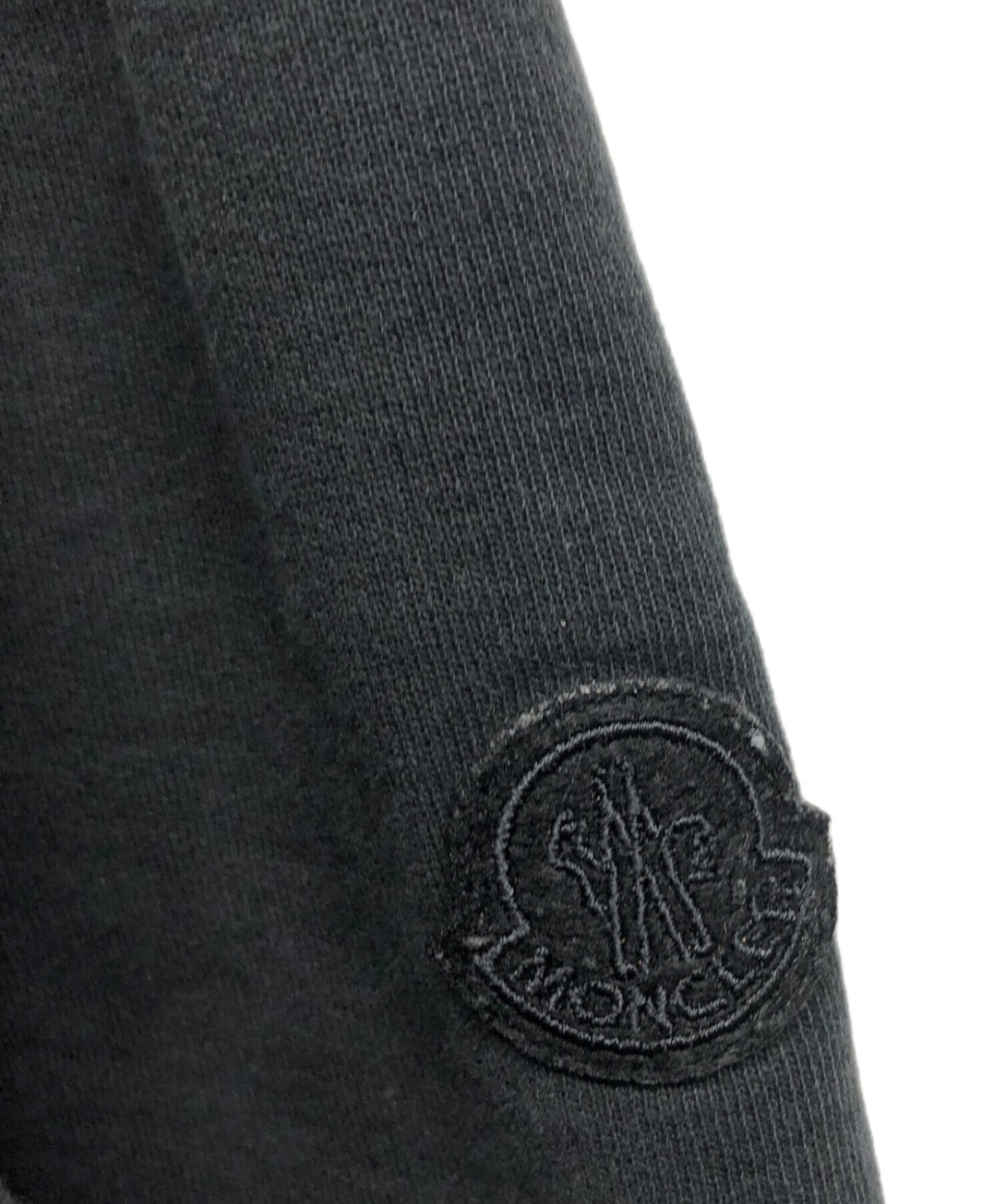 MONCLER/Sequin Logo Sweatshirt Black Size: L thumbnail 7