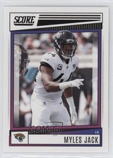 2022 Score Myles Jack #24 2u3
