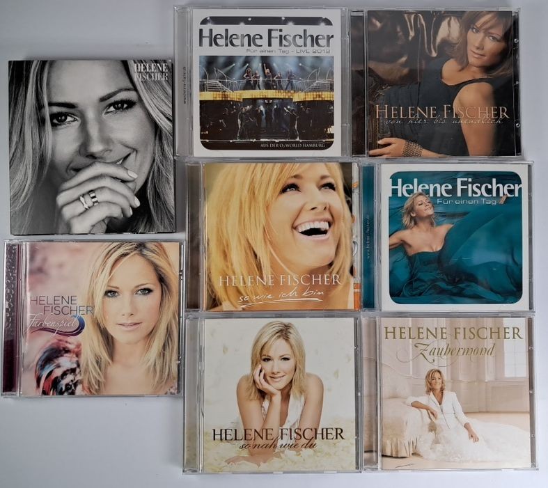 8 CDs Helene Fischer: Von hier bis unendlich, So wie ich bin, Für einen Tag ...-image