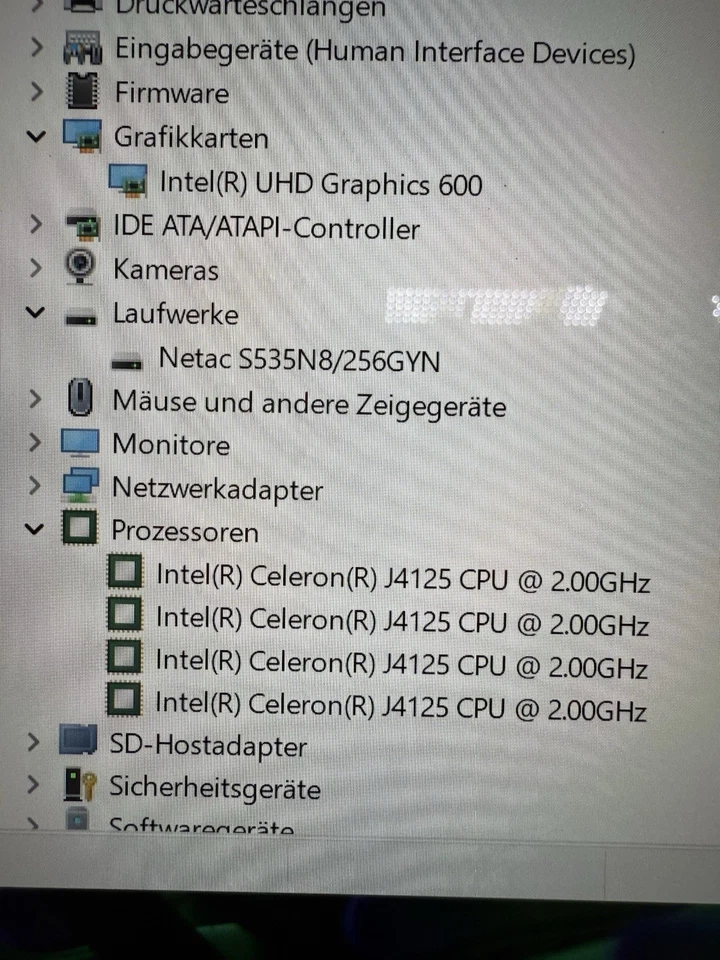 Chuwi GemiBook 13" Intel J4125 8gmRAM, 256gbSSD, 2K, Win11neu - Bild 2 von 4