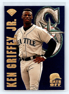 1996 Leaf Hats Off Insert #5 Ken Griffey Jr. HOF /5000 Seattle Mariners Baseball
