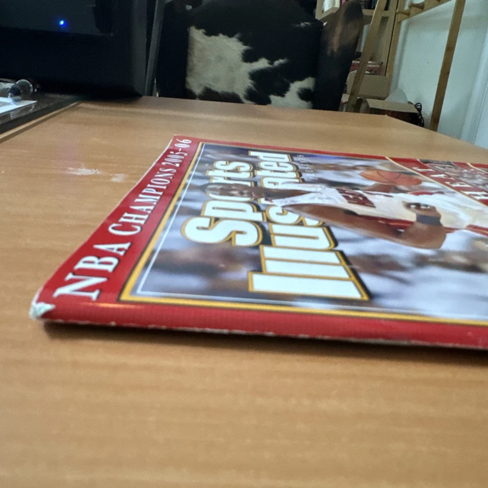 Revista Miami Heat Dwyane Wade Campeón del Mundo 2006 Foto 3 de 4