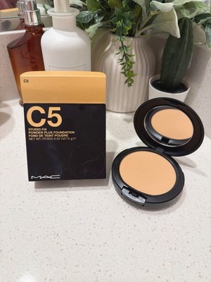 MAC Studio Fix Powder Plus Foundation C5 -  0.52 Oz/15 g New In Box