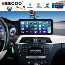 Für Benz C Klass W204 NTG4.5 GPS FM Autoradio Carplay Android Linux Auto Camera