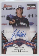 2018 Bowman Draft Under Armour All-America Game Jud Fabian #UAN-6 Auto 16xg