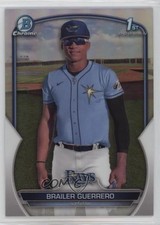 2023 Bowman Chrome Prospects Refractor /499 Brailer Guerrero #BCP-240 02ti