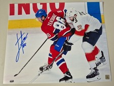 Joel Teasdale Montreal Canadiens 8x10 Photo Signed Autograph Signature Coa #2