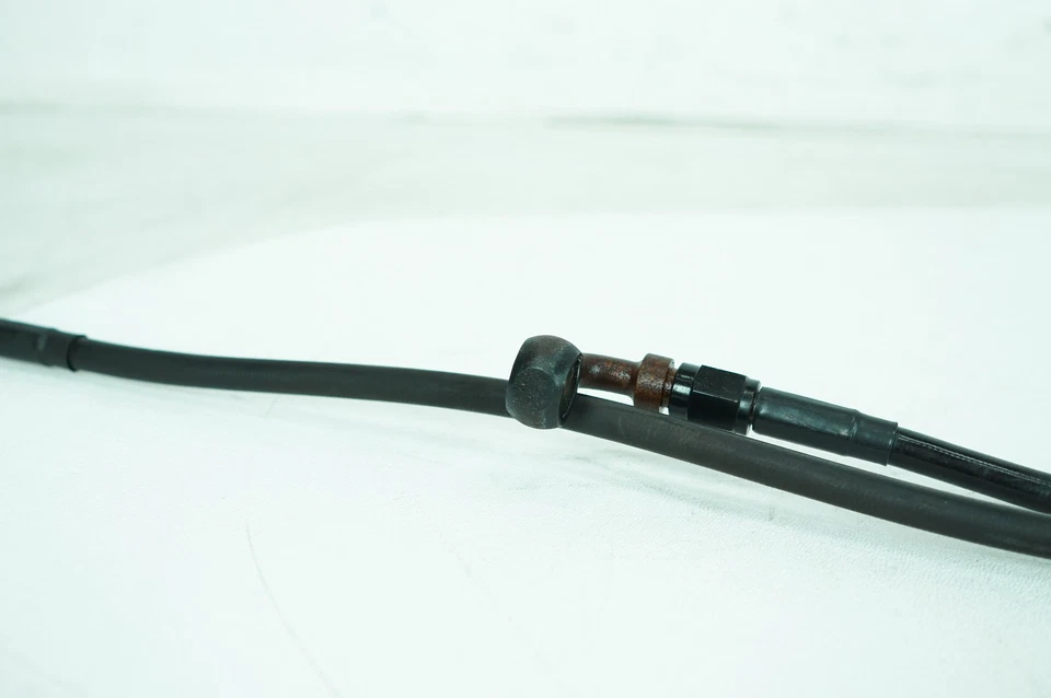 Harley Sportster XL1200 C 2003 personalizada OEM manguera de freno delantero tubo 45143-88B Foto 3 de 4