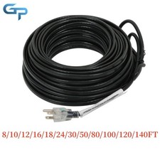 120V For Water Pipes Heating Cable For Pipe Freeze Protection Heat Tape