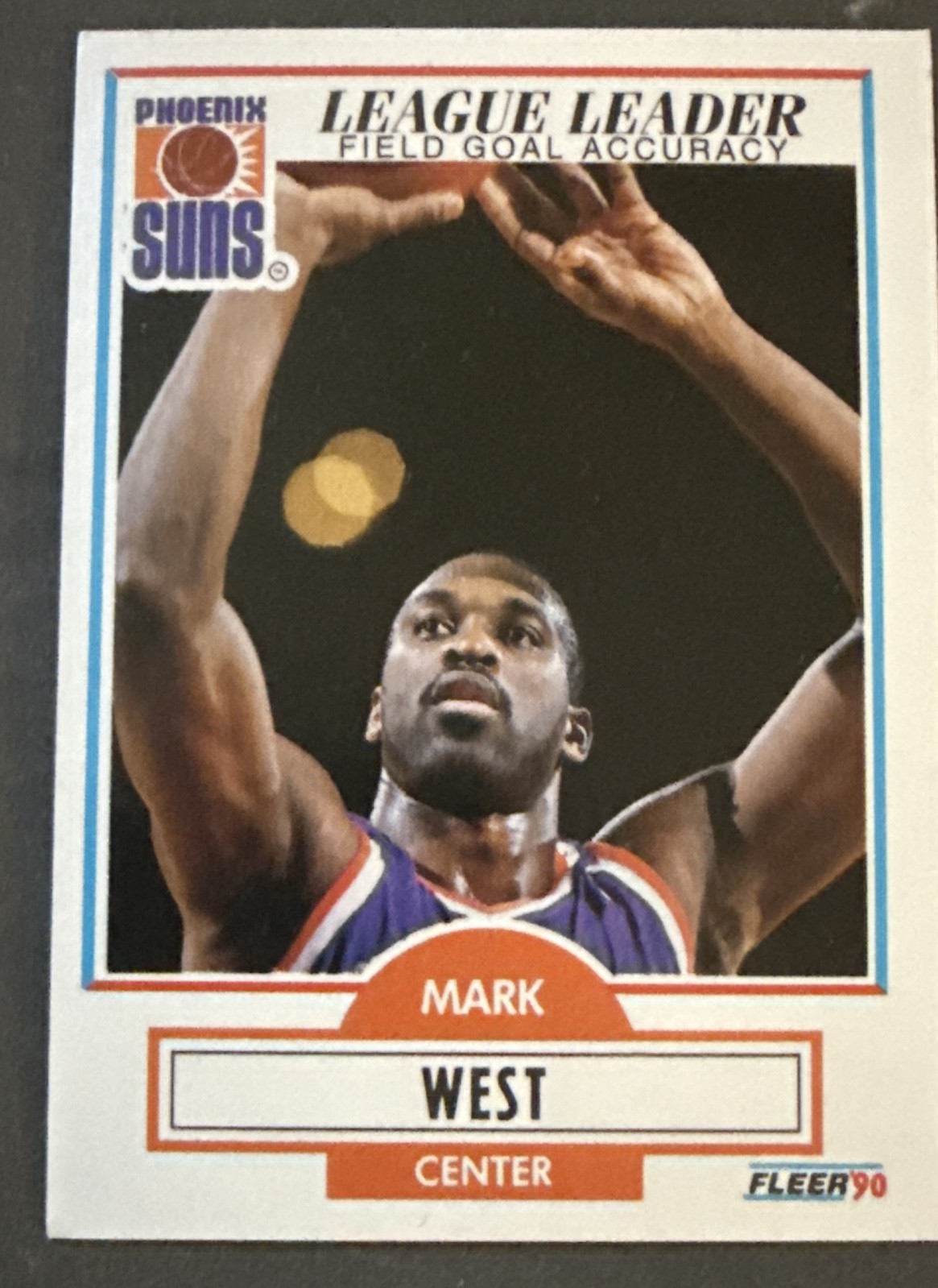 1990-91 Fleer - Mark West #153