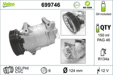 Kompressor Klimaanlage VALEO RE-GEN - AT 699746 +96.16€ Pfand für RENAULT SCÉNIC