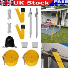 For Fiamma Tie Down S Kit Awning Canopy Privacy Room Wind Storm Straps Yellow