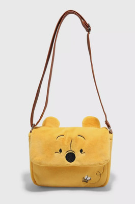 BioWorld x Disney Winnie the Pooh Plush Figural Crossbody Bag NWT