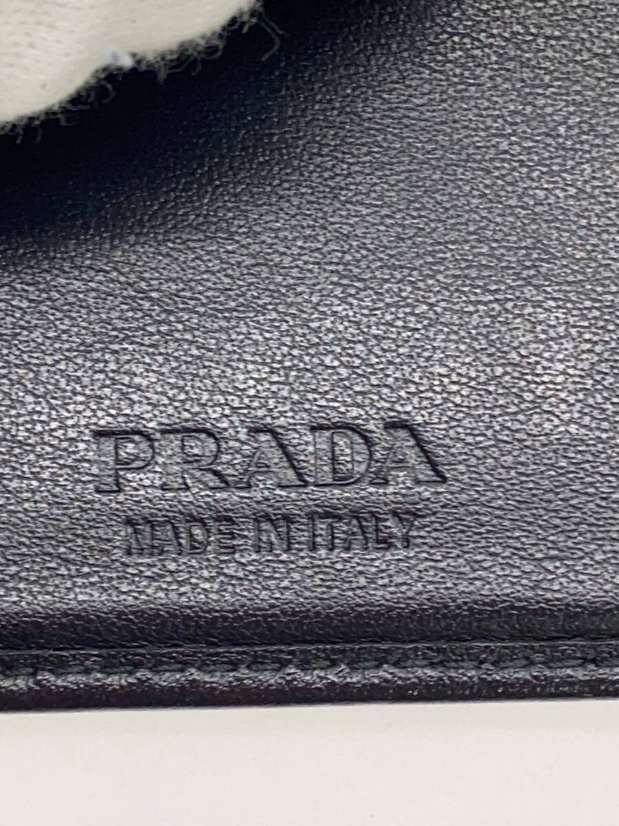 PRADA Men's Black Leather Card Case, 2MN077 thumbnail 3