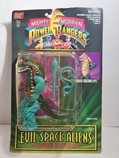 Vintage 1994 Bandai Mighty Morphin Power Rangers Devouring Snizard Lips Figure
