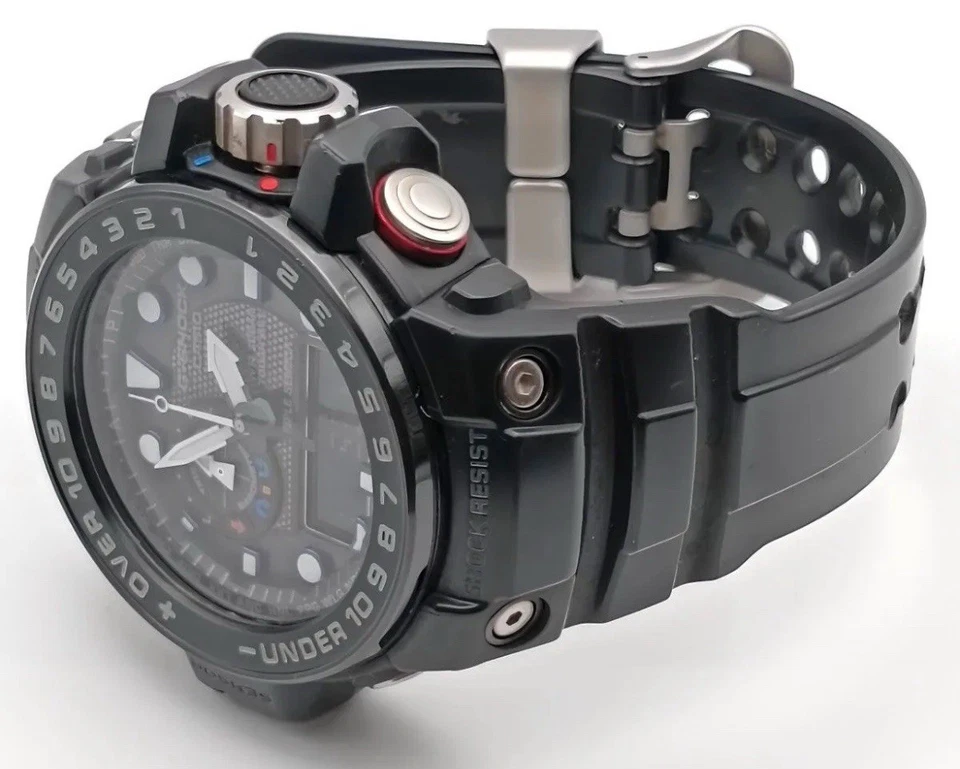 Casio G-Shock GWN-1000B-1AJF Black Resin/Stainless Steel Men's From Japan - Image 4 of 4