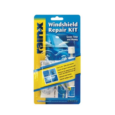 Rain X Fix a Windshield Repair Kit, for Chips, Cracks, Bulll's-Eyes and Stars