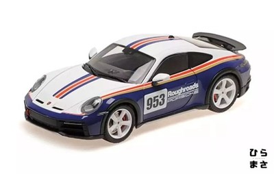 Miniature Car 1/18 Porsche 911 Dakar 2022 Rough Road MINICHAMPS