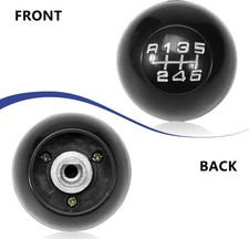 NTY - POMELLO LEVA CAMBIO 6 Marce per ALFA ROMEO GIULIETTA (2010-2018) NERO