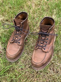 Red Wing Shoes Moc Toe Boot Style 1907 Copper Mens Size 9.5