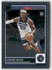 Leonard Miller RC 2023-24 Hoops Minnesota Timberwolves #80
