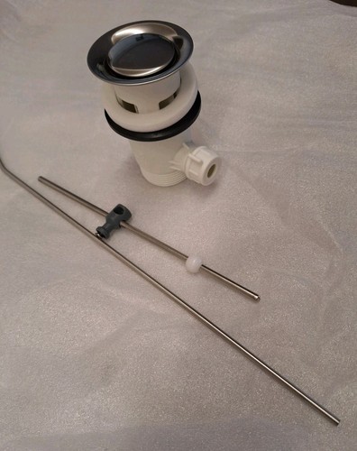 Hansgrohe Ablaufventil Ablaufgarnitur Pop Up 1 1/4 verchromt - Picture 2 of 13